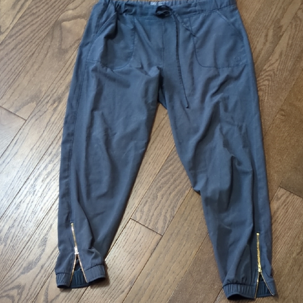 Albion Jetsetter Joggers with Gold Zippers